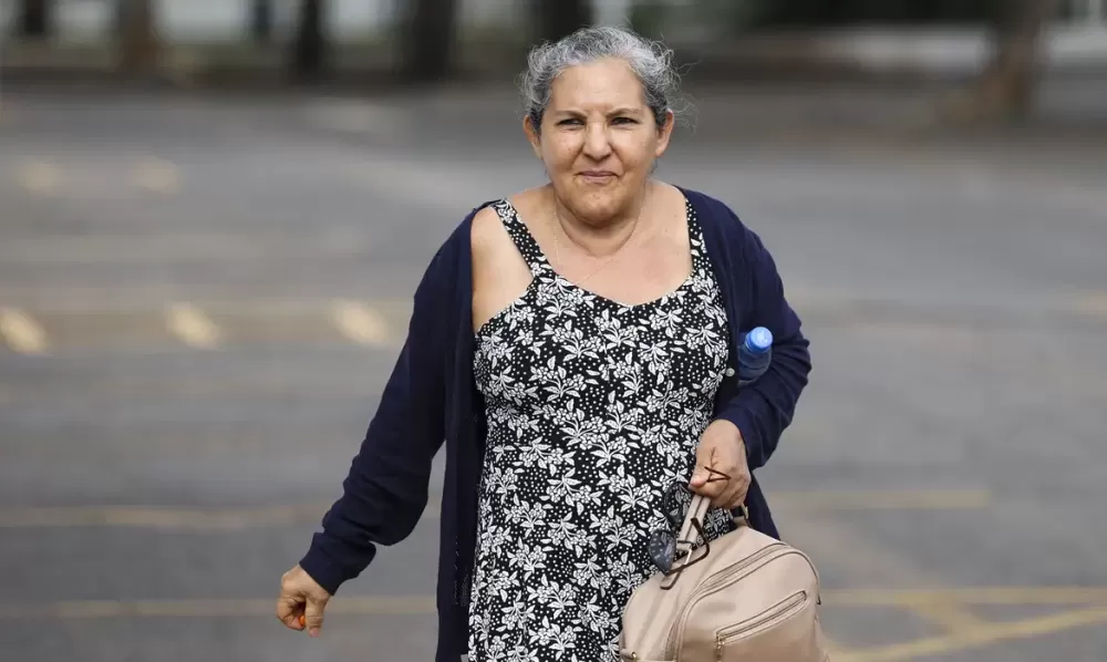  Maria de Fátima Alves fala sobre suas impressões sobre o primeiro dia do ENEM 2024. Foto: Marcelo Camargo/Agência Brasil
