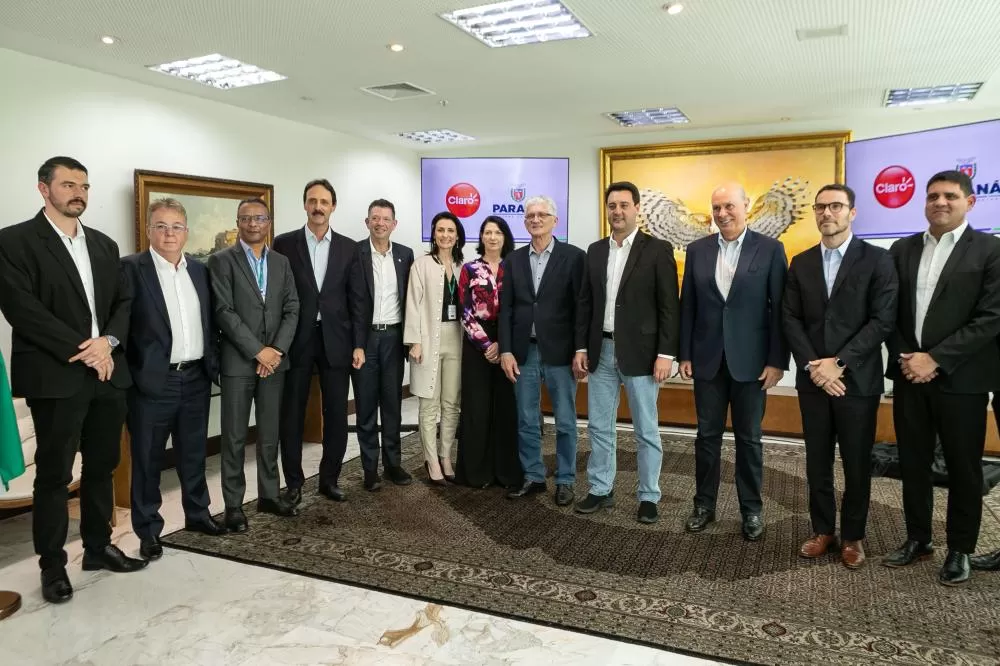 Governo do Paraná e Claro firmam parceria para ampliar cobertura móvel em áreas rurais do Paraná. Foto: Roberto Dziura Jr/AEN