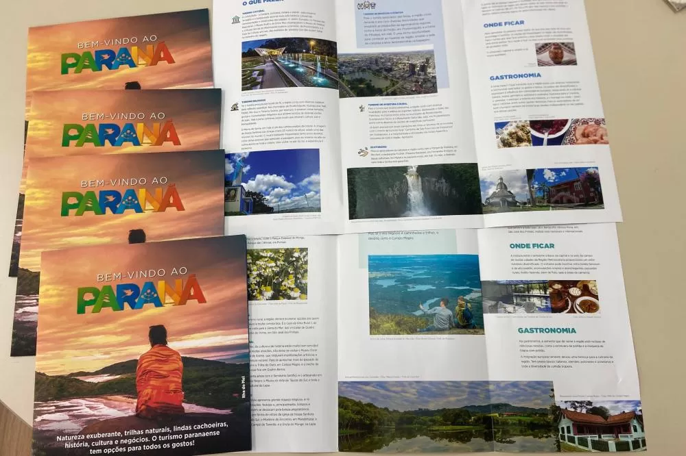 Edital para seleção de produtos e serviços turísticos fazerem parte de materiais promocionais tem inscrições prorrogadas. Foto: SETU-PR
