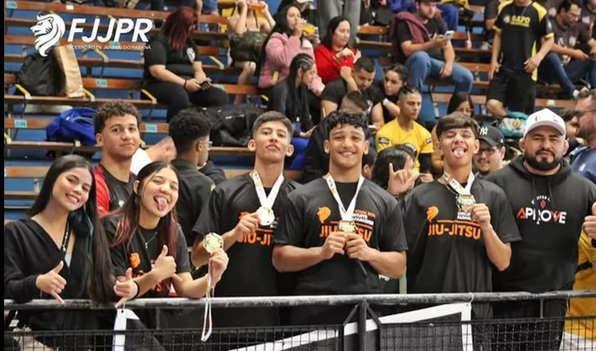 Atletas do Aprove. Foto: Divulgação