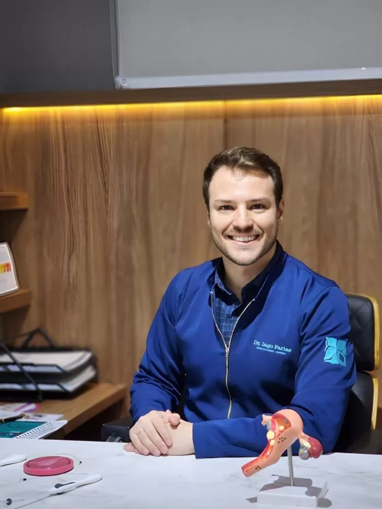 Ginecologista e obstetra Dr. Iago Farias. Foto: Arquivo Pessoal