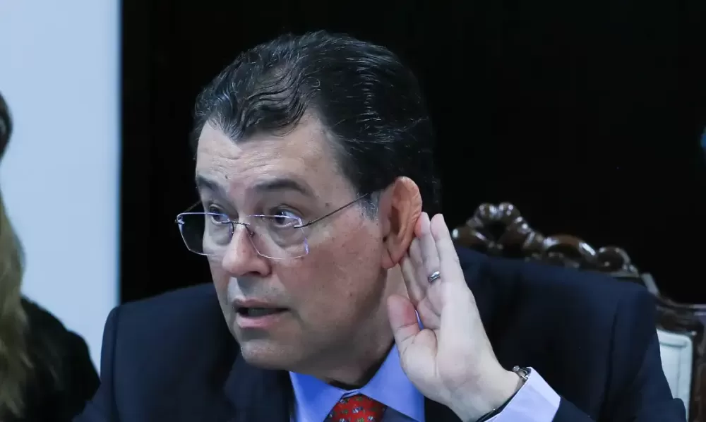 Senador Eduardo Braga, relator 2ª etapa da reforma tributária. © Lula Marques/ Agência Brasil