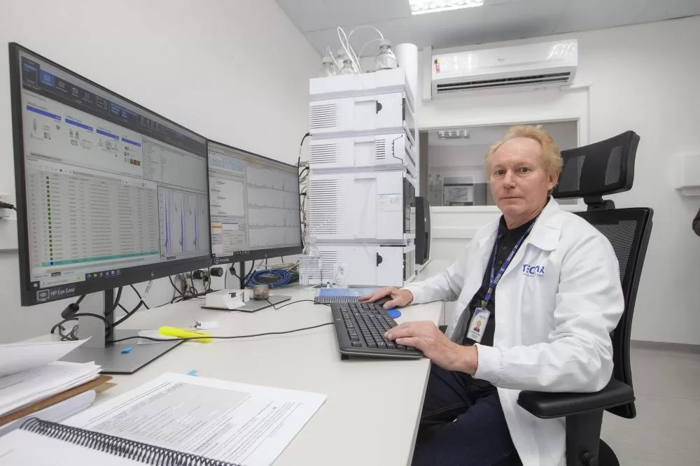 CURITIBA, 04/12/2024; - Pesquisador Cesa Lenz do TECPAR. Foto: Hedeson Alves/TECPAR