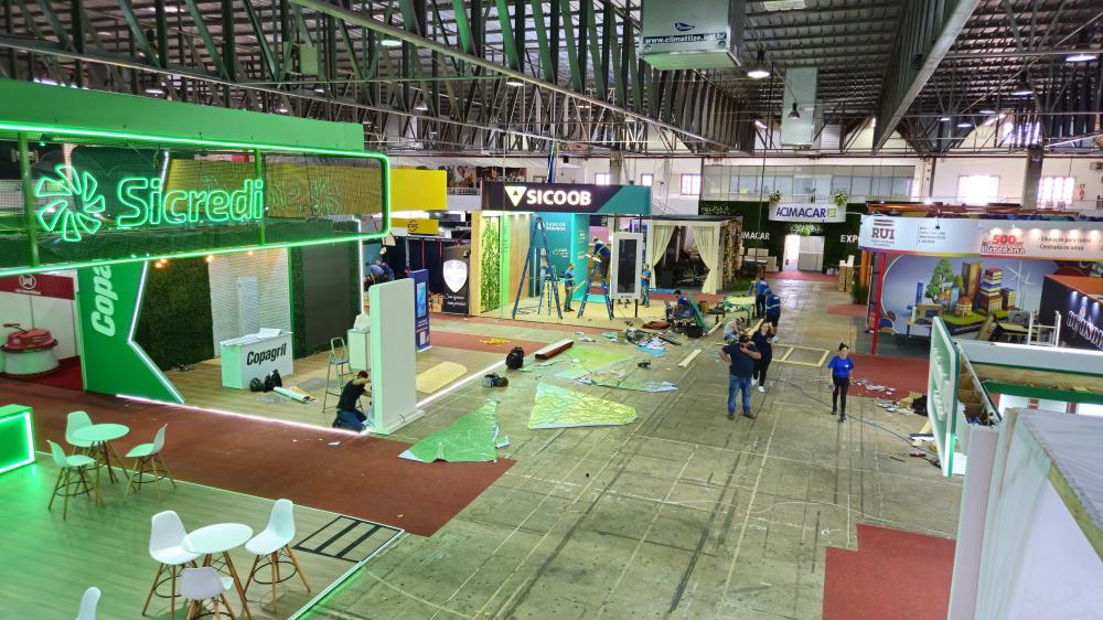 Pavilhão da Expomar. Crédito: Assessoria de Imprensa 