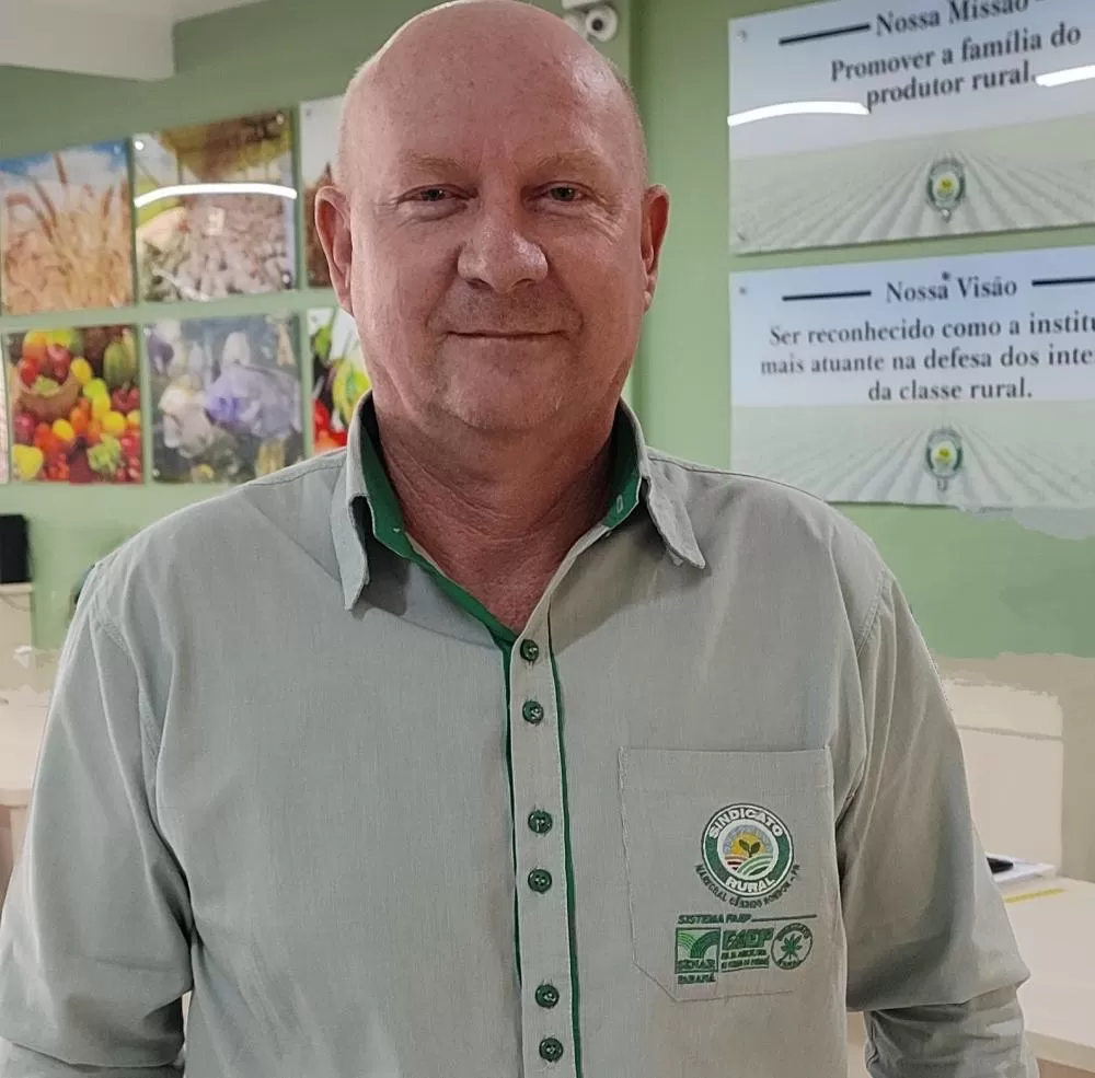 Edio Luiz Chapla busca a reeleição como presidente. (Foto: João Livi)