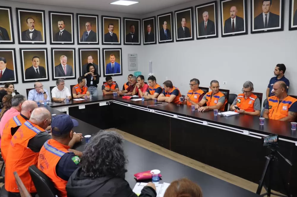 Defesa Civil Estadual auxilia municípios com novos prefeitos. Foto: Defesa Civil do Paraná