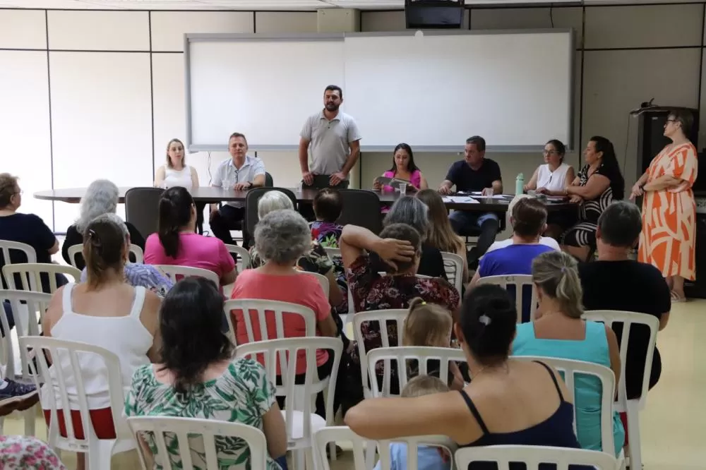 Encontro de planejamento com os Clubes de Mães. Foto: Assessoria/Prefeitura