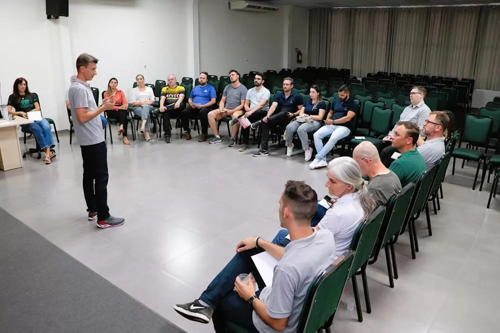 A Acisa realizou seu planejamento extratégico para 2025. Foto: Assessoria