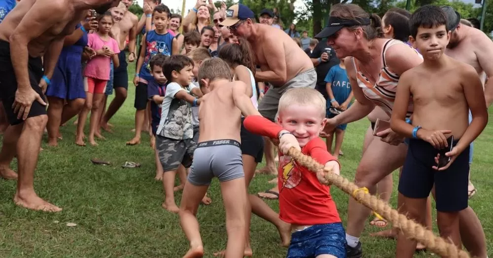 Pais e filhos estarão em atividades neste domingo em Porto Mendes. Foto: Assessoria/Prefeitura