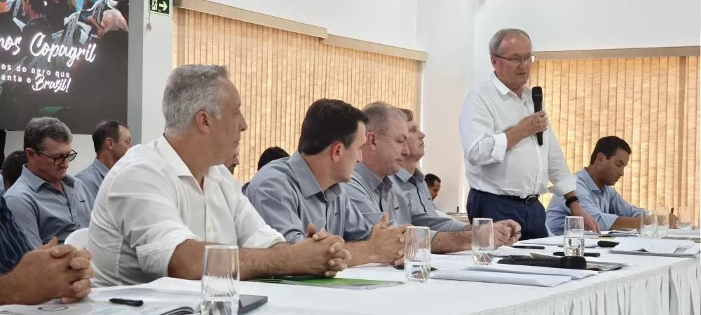 José Roberto Ricken, presidente da Ocepar expressou confiança na da Copagril e destacou a importância de focar em negócios estratégicos e rentáveis. Foto: João Livi