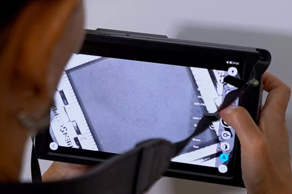 Os equipamentos de papiloscopia adquiridos pela PCPR tem a capacidade de identificar impressões digitais. Foto: Arnaldo Neto/AEN