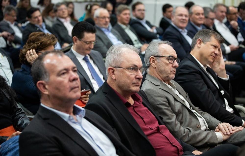 O diretor-presidente da Copagril, Eloi Darci Podkowa participou na plenária do Fórum Paranaense das Cooperativas. (Foto: Arquivo Pessoal)
