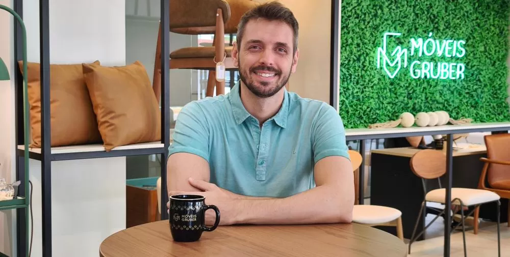 O empresário Mairus Gruber, da Móveis Gruber, foi escolhido para ser o diretor de empreendedorismo da Faciap. Fotos: João Livi