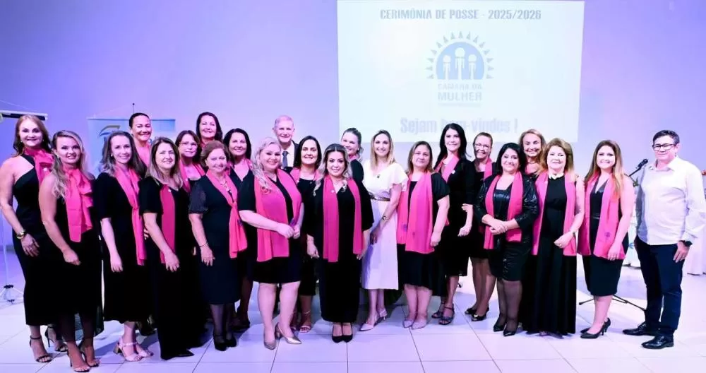 Integrantes da Câmara da Mulher Empreendedora e Gestora de Negócios (CMEG) de Marechal Cândido Rondon. Fotos: Rafael Liotto
