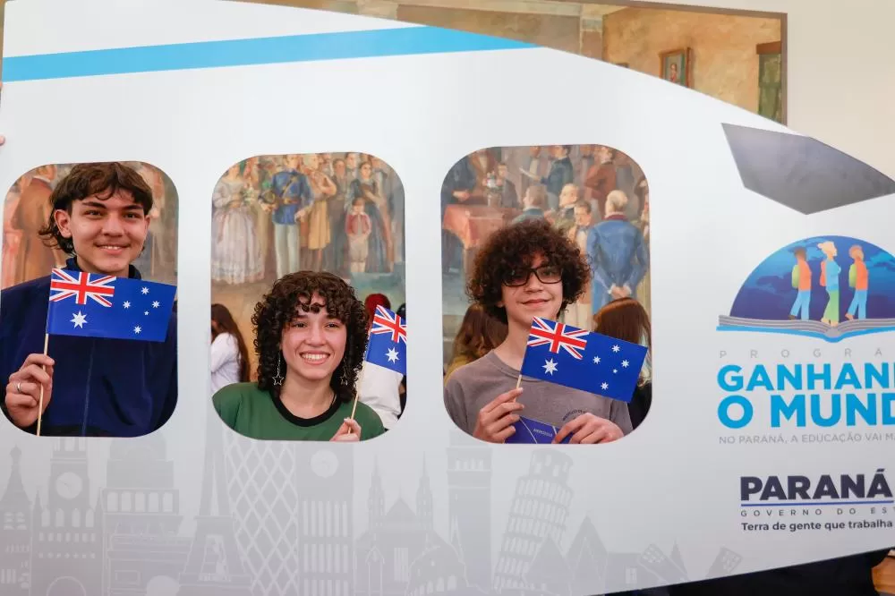 Abertas as inscrições para o Ganhando o Mundo 2026. Foto: Gabriel Rosa/AEN