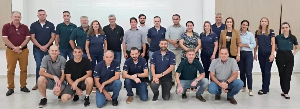 Integrantes da diretoria da AACC para o triênio 2025-2027. Foto: Assessoria/Copagril