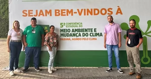 A equipe de Marechal Cândido Rondon que participou do evento. (Foto: Divulgação)