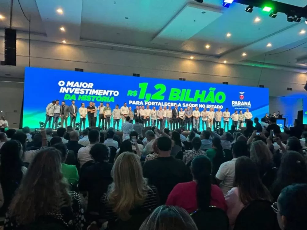 O evento reuniu mais de 2 mil pessoas ligadas a área de saúde dos municípios paranaenses. (Fotos: Divulgação)