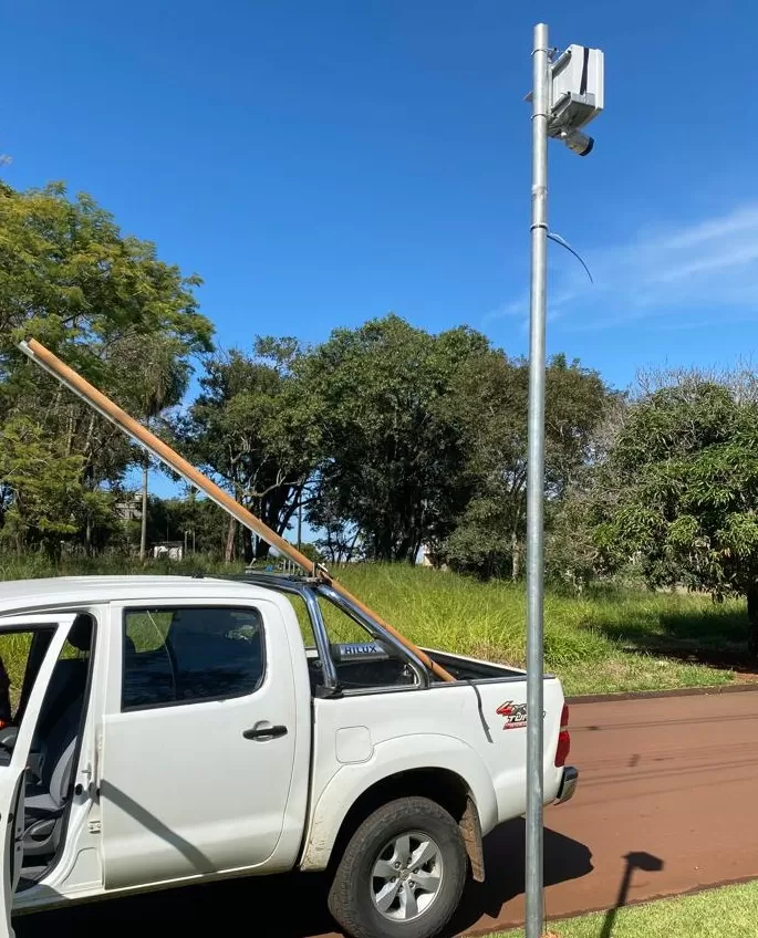 Serão instaladas câmeras em 30 pontos estratégicos da cidade. (Foto: Assessoria/Prefeitura)