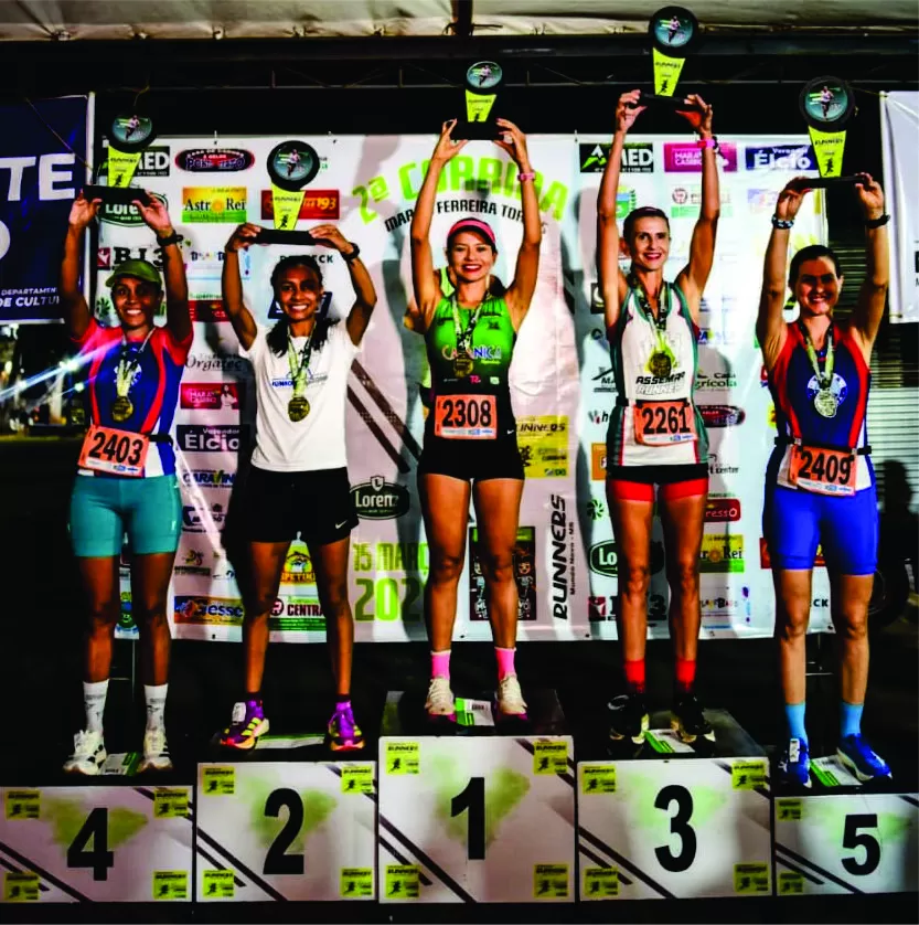 A Assemar Runners esteve representada em várias categorias. (Fotos: Divulgação)