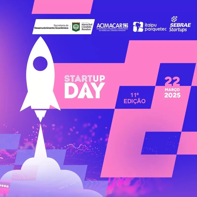 Startup Day acontece neste sábado em Marechal Cândido Rondon