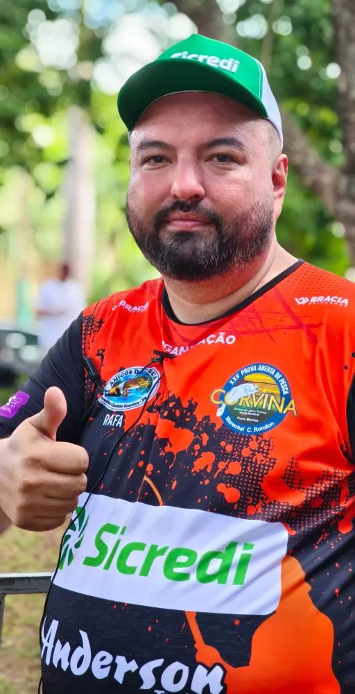Rafael Aparecido Friedrich, Rafa, presidente do Clube Amigos da Pesca. (Foto: João Livi)