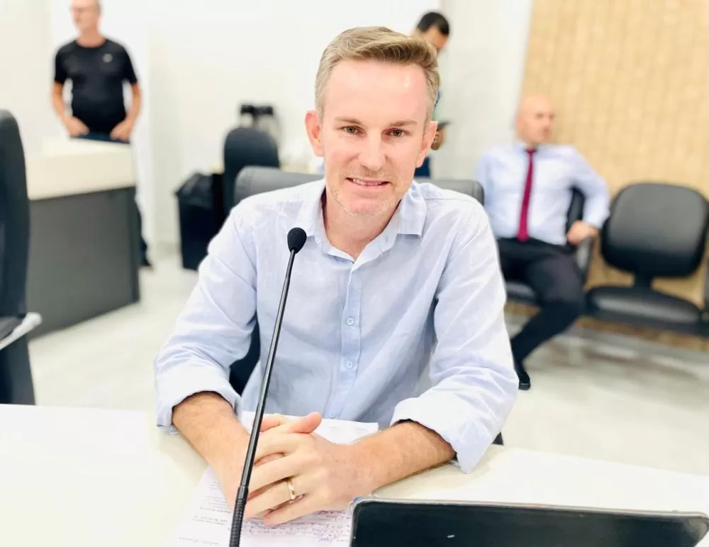 O vereador Rafael Heirich. (Foto:Assessoria/Câmara)