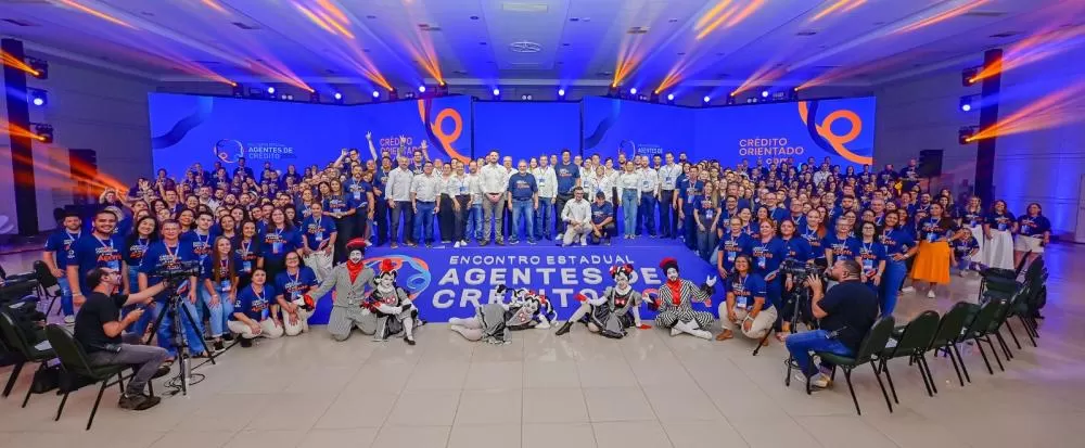 “Encontro Estadual de Agentes de Crédito em Foz do Iguaçu, 2024. (Foto: Jean Pavão)