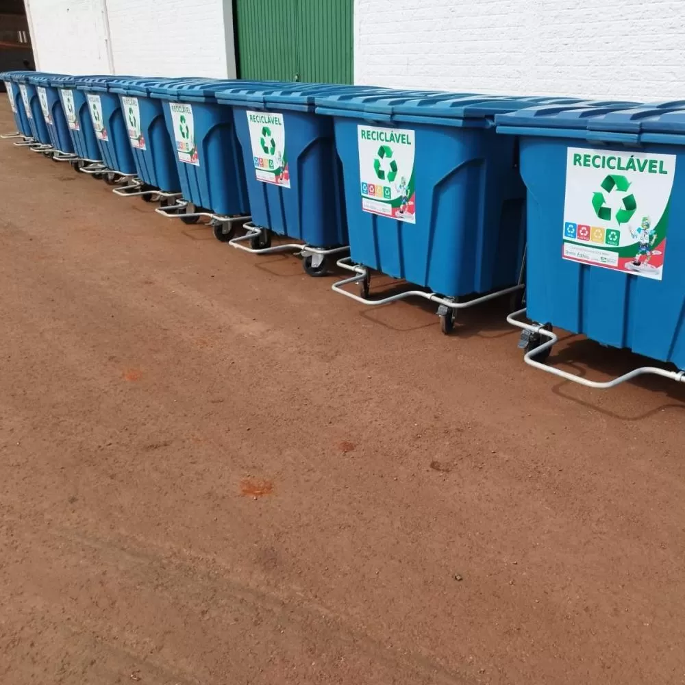 Os PEVs são exclusivos para materiais recicláveis. (Foto: Assessoria/Prefeitura)