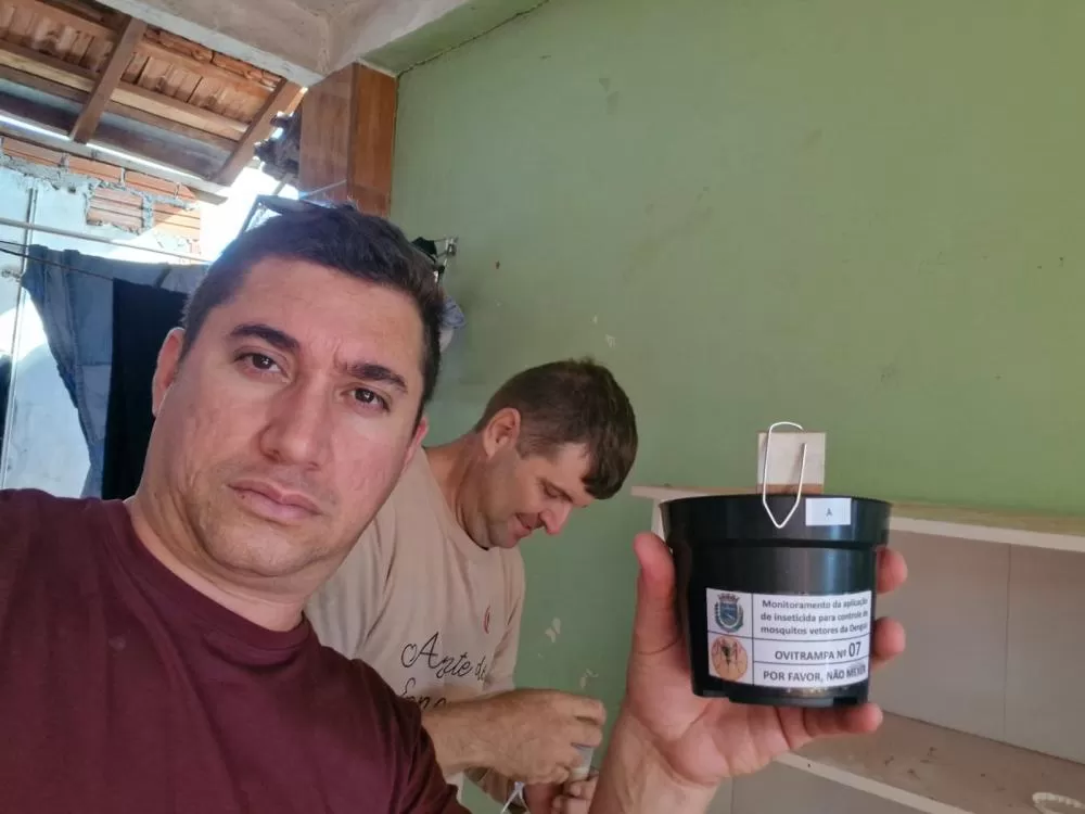 Ovitrampas foram instaladas em áreas estratégicas do município. (Foto: Assessoria/Prefeitura)