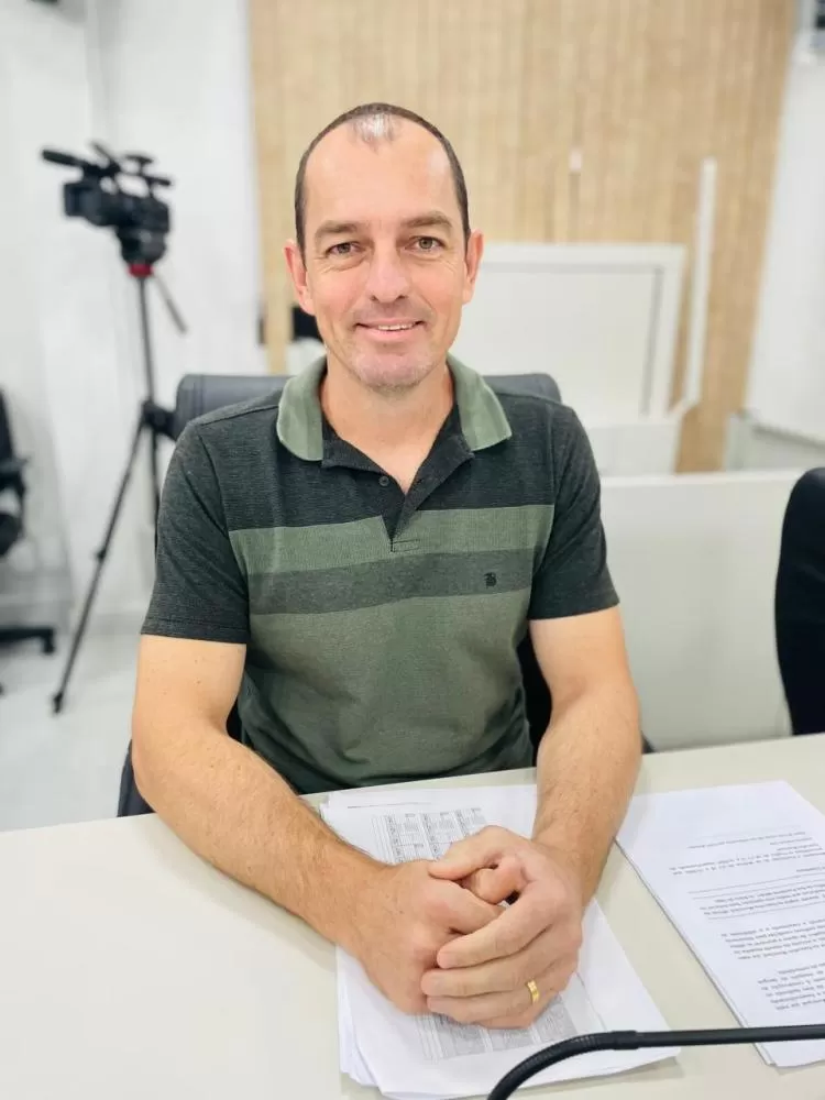 O vereador Suko, um dos autores da indicação. (Foto: Assessoria/Cãmara)