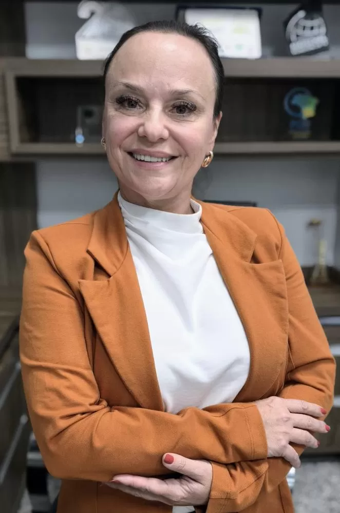 Geovana da Silva Krause já está como presidente da Acimacar. (Foto: João Livi)