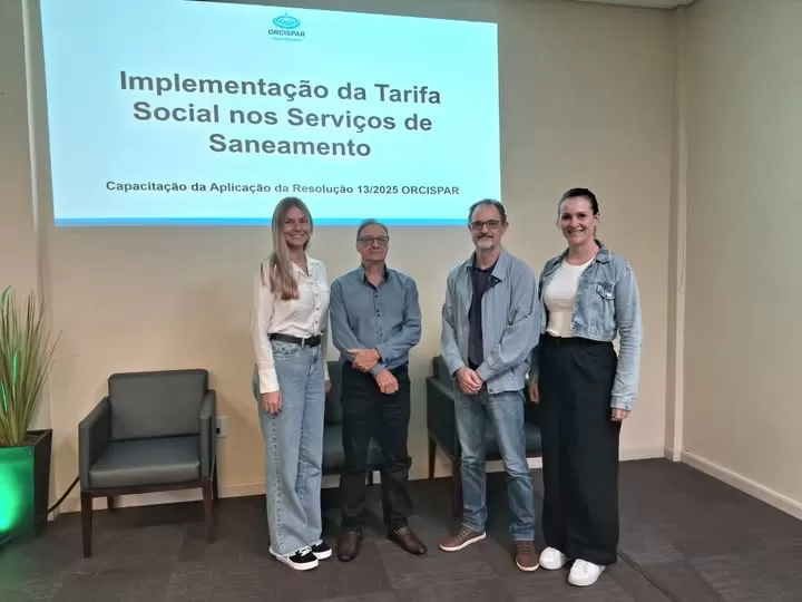Bianca Lamb, Rudi Bahr, Raquel Scheid e Gilson Scherer em Maringá. (Foto: Divulgação)