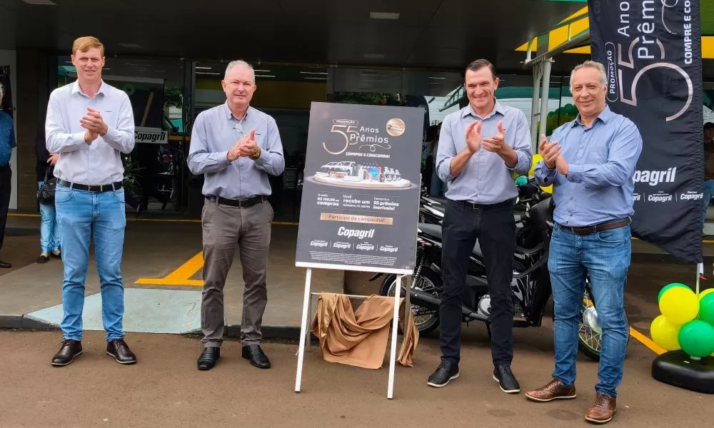 Lançamento da campanha “Copagril 55 anos 55 prêmios”. (Fotos: João Livi)