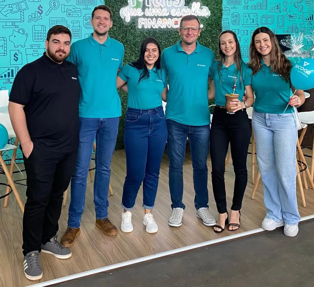 Equipe presente em Nova Santa Rosa