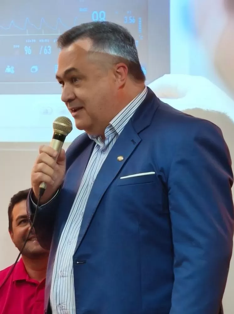 O Secretário de Estado da Saúde reforçou da importância da campanha de vacinação contra a gripe influenza. (Foto: João Livi)