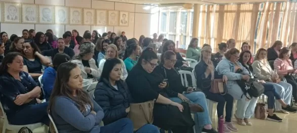 Encontro em um dos polos. (Foto: Assessoria/Prefeitura)