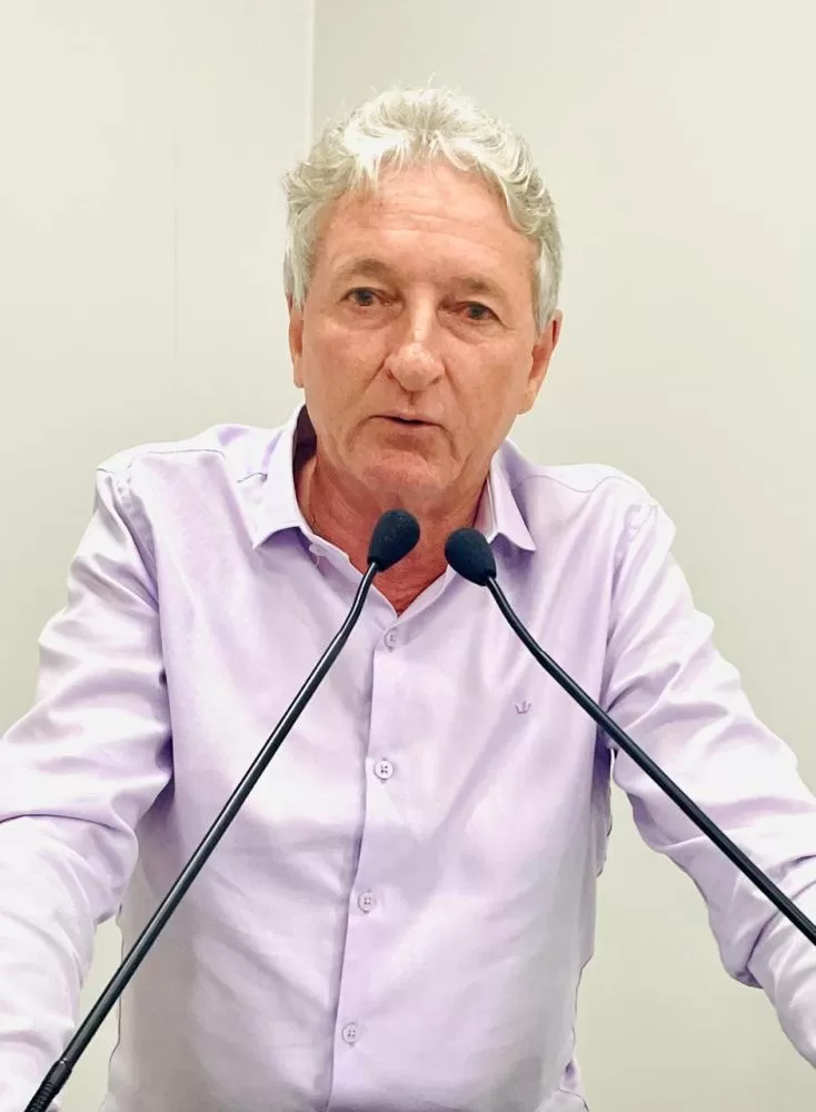 Vereador presidente do Legislativo, Valdir Sachser. (Foto: Assessoria/Câmara Municipal)