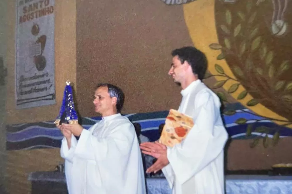 Em 2004, o então Frei Robert Prevost ocupava o cargo de prior-geral da Ordem de Santo Agostinho e esteve em comunidades agostinianas em Curitiba e Rolândia, no Norte do Estado, além de passar também por Ponta Grossa, nos Campos Gerais. (Foto: Arquivo Pess