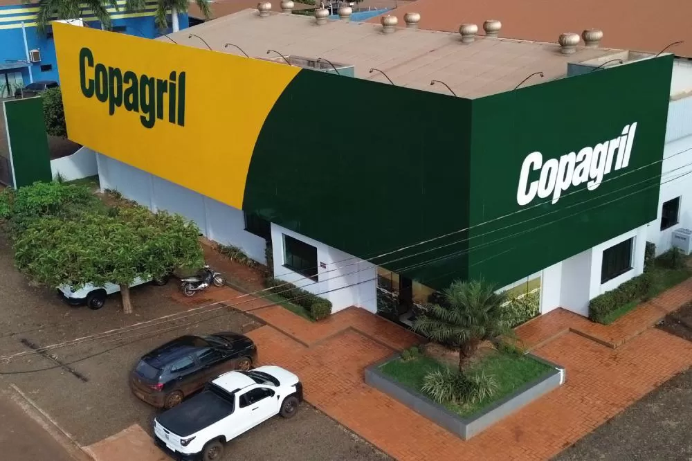 Fachada da loja da Copagril em Rio Brilhante/MS. (Foto; Assessoria/Copagril)