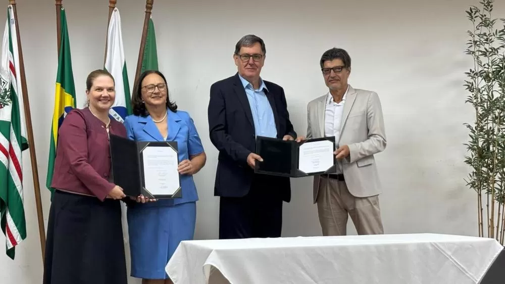 A área foi doada pelo casal Luiz e Carmen Donaduzzi, fundadores do Biopark. (Foto: Assessoria/Prefeitura)