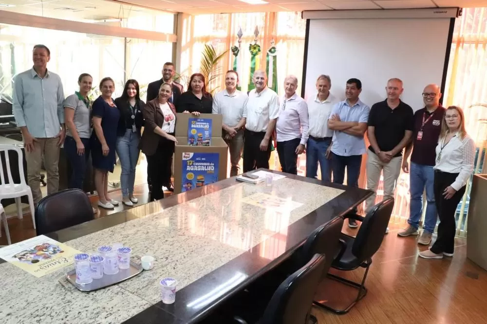 Lançamento da campanha do agasalho de 2025 em Marechal Rondon. (Foto: Assessoria/Prefeitura)