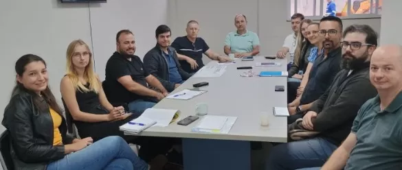Encontro alinha cronograma de obras e reforça compromisso com a qualidade do serviço prestado à população. (Foto: Assessoria/SAAE)
