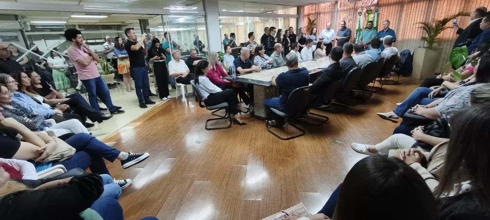 A posse de João Carlos Klein foi amplamente prestigiada. (Fotos: João Livi