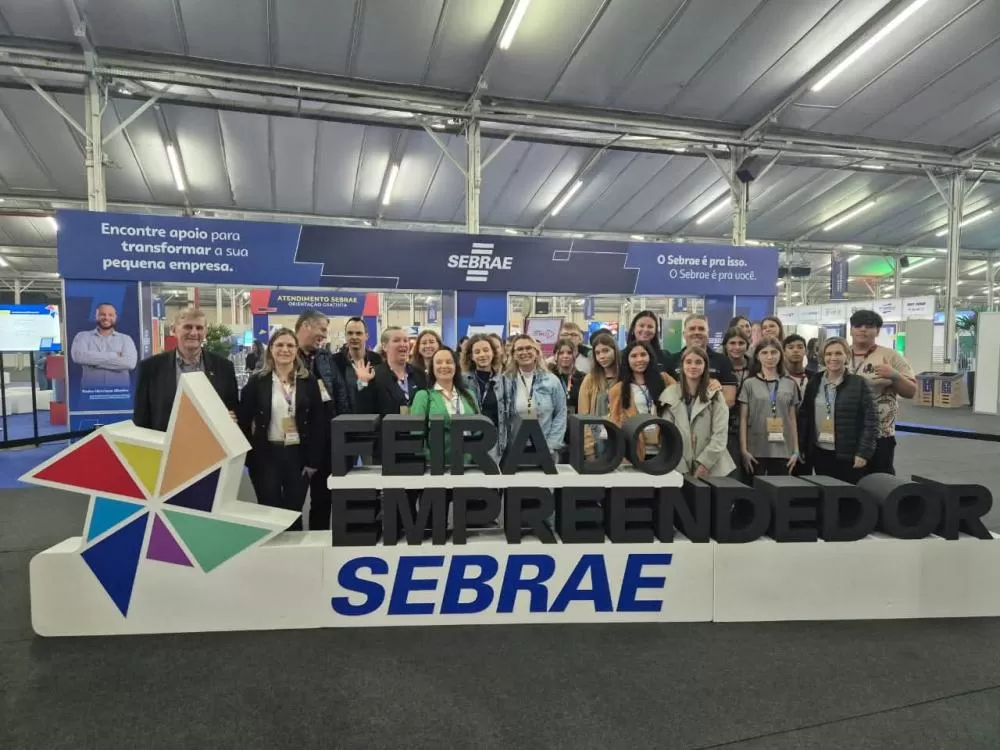 A caravana rondonense que se fez presente na Feira. (Foto: Assessoria/Prefeitura Municipal)