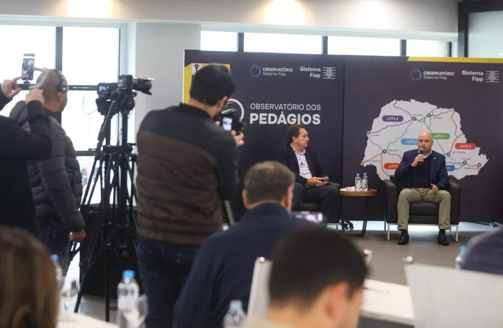 Lançamento do Observatório dos Pedágios reúne lideranças em Curitiba para apresentar nova ferramenta de transparência nas concessões. (Foto: Gelson Bampi)