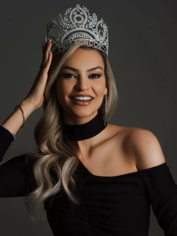 Katiane Pech parte rumo ao Miss Paraná 2025. (Foto: Divulgação)