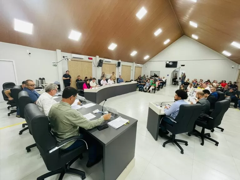 Sessão da Câmara Municipal> (Foto: Assessoria/Câmara Municipal)