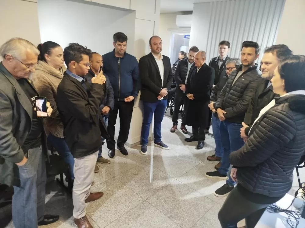 Momento da inauguração dos atendimentos da UOPECCAN em Palotina. (Foto: Assessoria/Prefeitura Municipal)