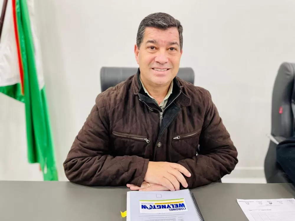Vereador Coronel Welyngton. (Foto: Assessoria/Câmara Municipal)